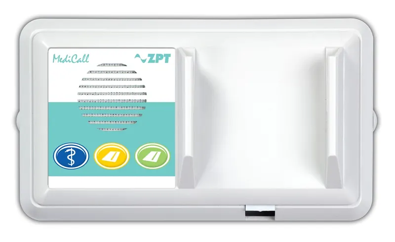 Patient holder with speaker IP 110140 ZUR IP – MDC V04 IP