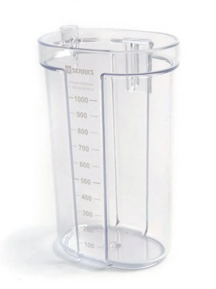 Canister for suction bags – transparent, autoclavable – SERRES bags